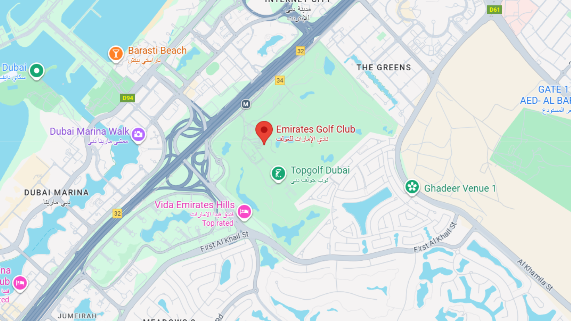 Emirates Golf Club Dubai Area Guide | Provident Estate