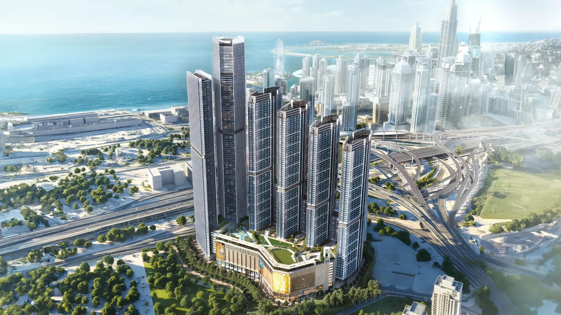 The Eden at Sobha Central | 1 & 2-Bed Apartments Dubai